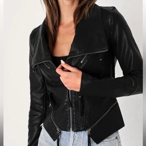 Lulu's Sleek Black vegan Jacket